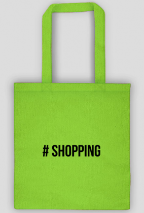 Torba zakupowa - #shopping