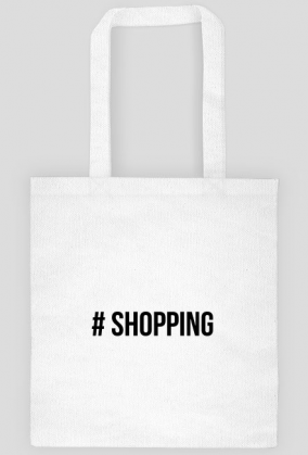 Torba zakupowa - #shopping