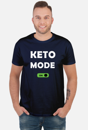 KETO MODE ON white