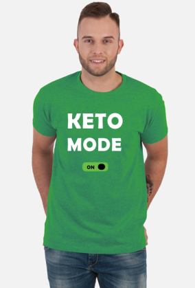 KETO MODE ON white