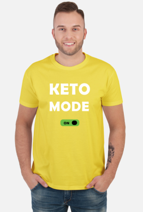 KETO MODE ON white