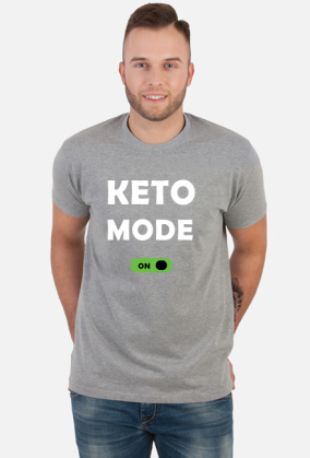KETO MODE ON white