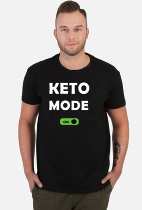 KETO MODE ON white