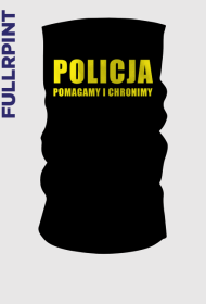 Komin, chusta - POLICJA POMAGAMY i CHRONIMY