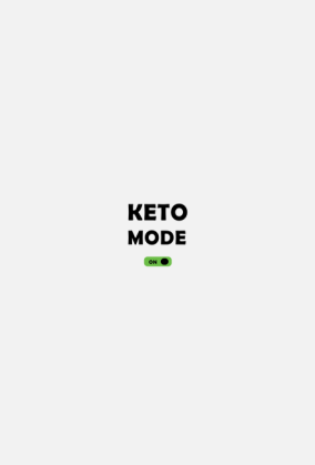 KETO MODE ON white dam