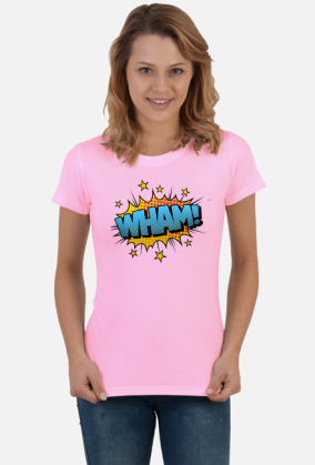 Koszulka Damska- WHAM!