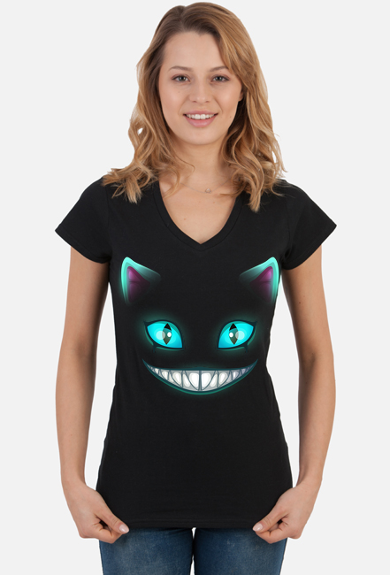 koszulka czarna Cat
