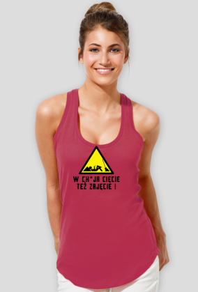 W chuja cięcie też zajęcie (bokserka damska) cg