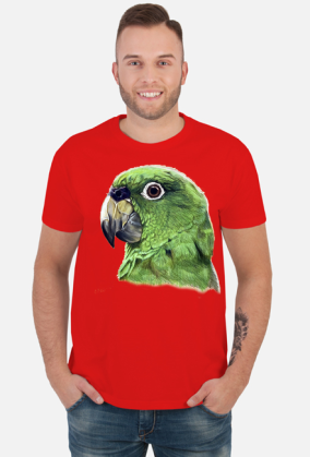 Green Parot papuga