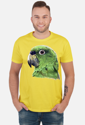 Green Parot papuga