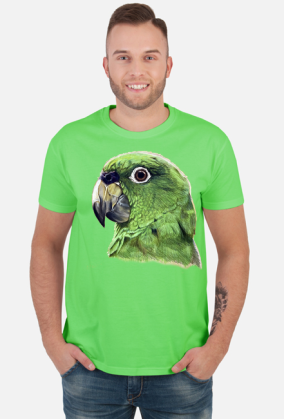 Green Parot papuga