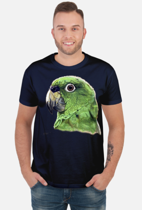 Green Parot papuga