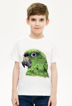 Green Parot papuga