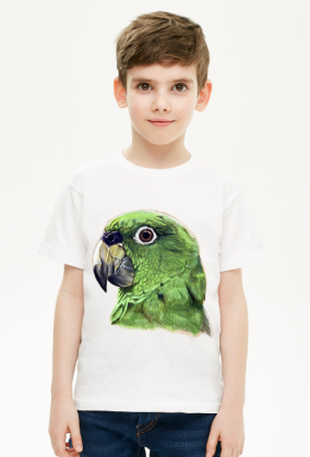 Green Parot papuga