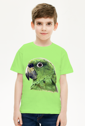 Green Parot papuga