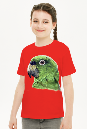 Green Parot papuga