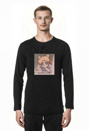 Koszulka z długim rękawem Sailor moon love