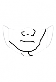 I know that feel (Wojak) maseczka
