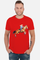 Cowgirl koń