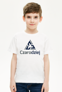 Czarodziej - T-shirt dziecięcy (chłopięcy) biały