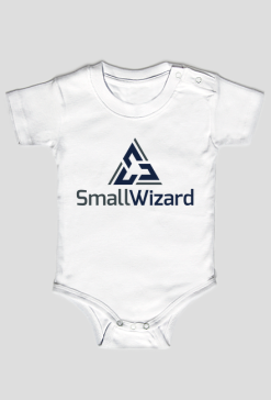 SmallWizard - body niemowlęce białe