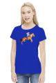 Cowgirl koń