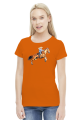Cowgirl koń