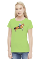 Cowgirl koń