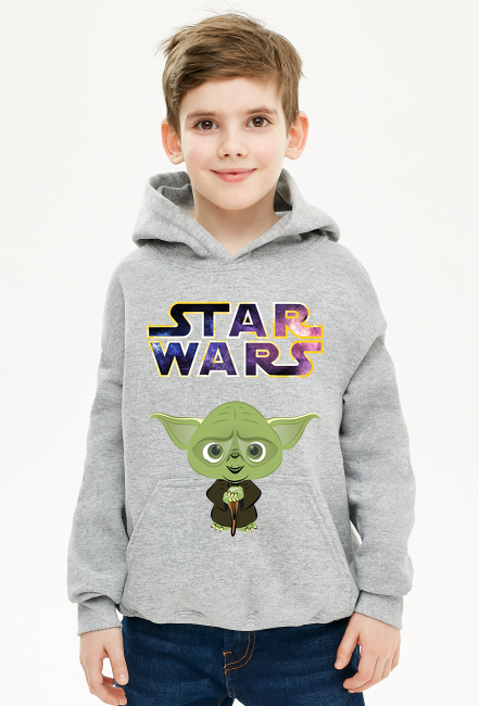 Star Wars Yoda bluzka z kapturem