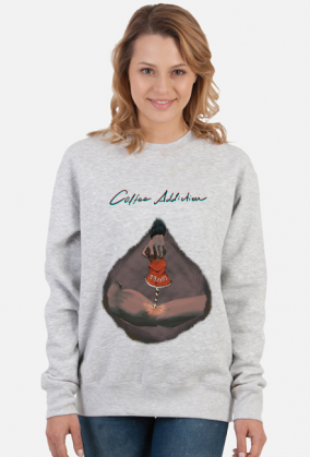 Bluza Coffee Addiction Cup brown