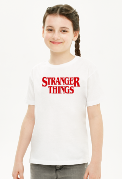 T-SHIRT DLA DZIEWCZYNKI '' STRANGER THINGS'' HIT!