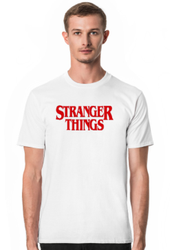 T-SHIRT MĘSKI '' STRANGER THINGS'' HIT!