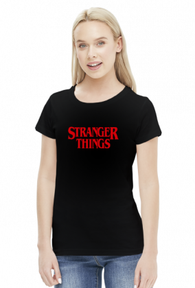 T-SHIRT DAMSKI '' STRANGER THINGS'' HIT