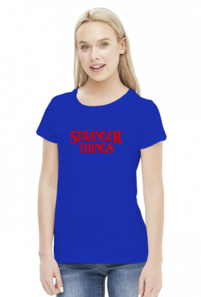 T-SHIRT DAMSKI '' STRANGER THINGS'' HIT