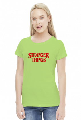 T-SHIRT DAMSKI '' STRANGER THINGS'' HIT