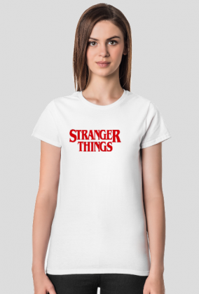 T-SHIRT DAMSKI '' STRANGER THINGS'' HIT