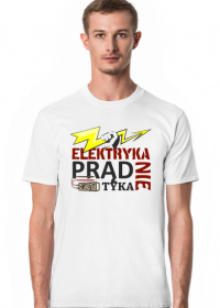 Elektryk. Prezent dla Elektryka. Koszulka dla Elektryka. Prąd, Elektryczność. Praca dla Elektryka