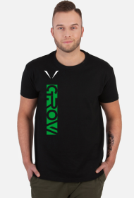 czarna koszulka GROVE by Jacob Goetz