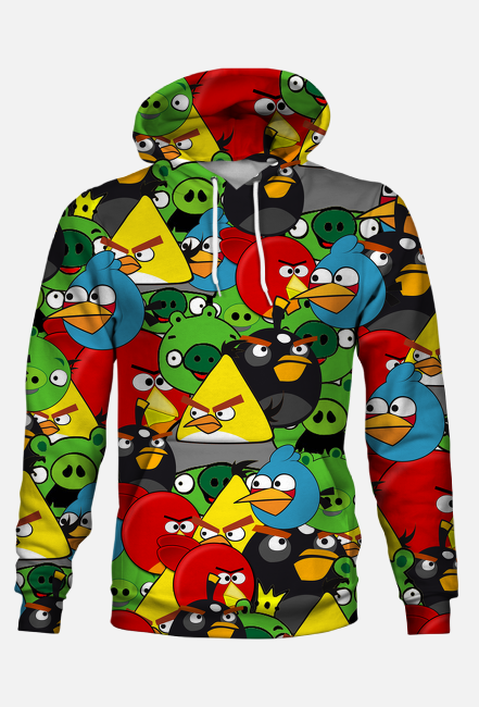 Bluza z kapturem Angry Birds