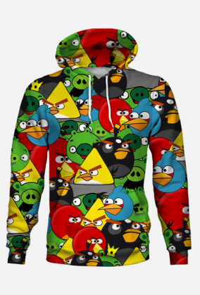 Bluza z kapturem Angry Birds