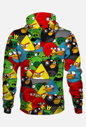Bluza z kapturem Angry Birds