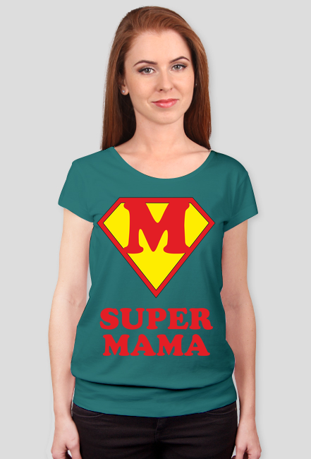 Koszulka Super Mamy (różne kolory)