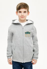Bluza z kapturem chłopięca rozpinana Deco 3 plus