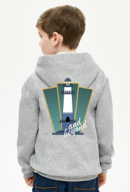 Bluza z kapturem chłopięca rozpinana Deco 3 plus