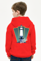 Bluza z kapturem chłopięca rozpinana Deco 3 plus