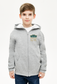 Bluza z kapturem chłopięca rozpinana Deco 2 plus