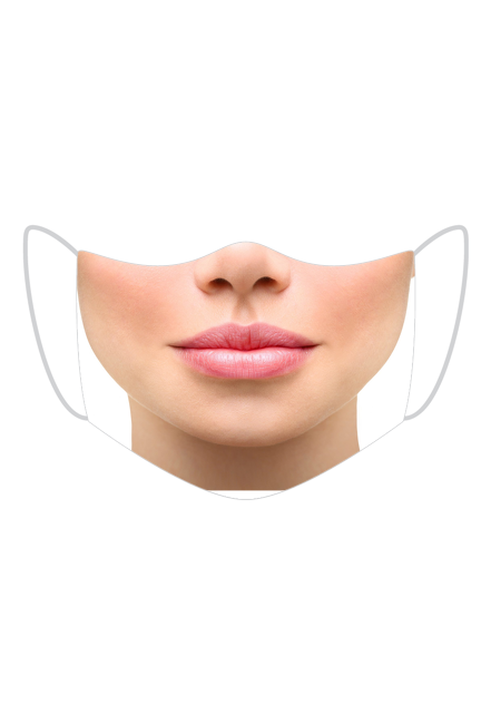 Twarz usta kobieta maseczka z miejscem na filtr + 3 filtry gratis