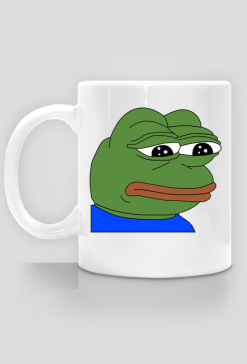 Pepe Smutna Żaba kubek