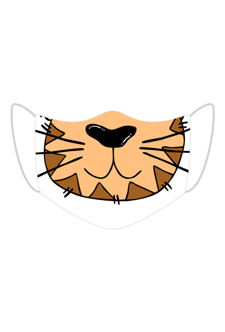 Kotek maseczka z miejscem na filtr + 3 filtry gratis