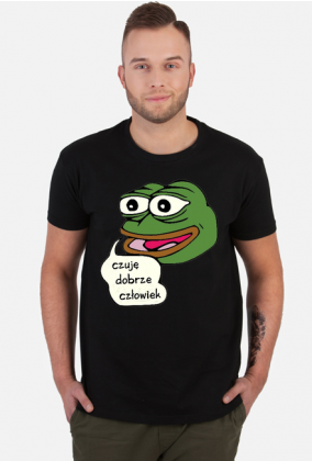 Czuję Dobrze Człowiek (Pepe) koszulka t-shirt (różne kolory)